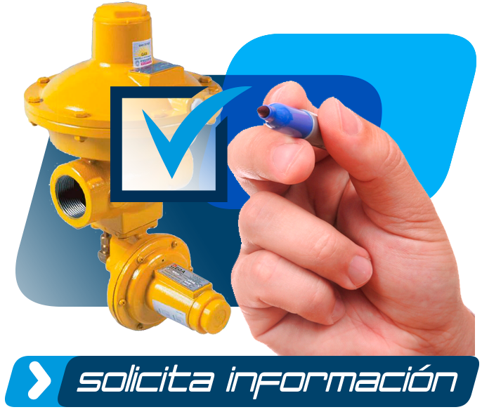 reparación urgente de reguladores de gas natural