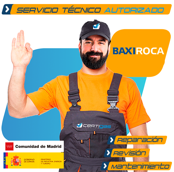 Servicio Técnico BaxiRoca en Madrid