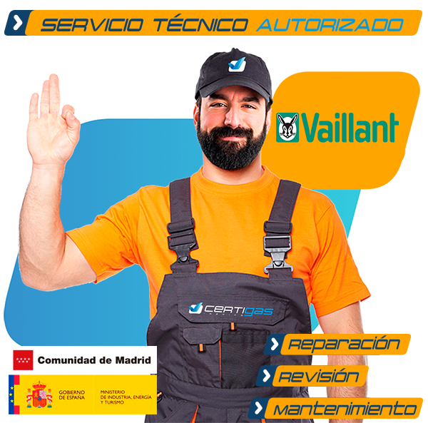 Servicio técnico calderas Vaillant en Madrid