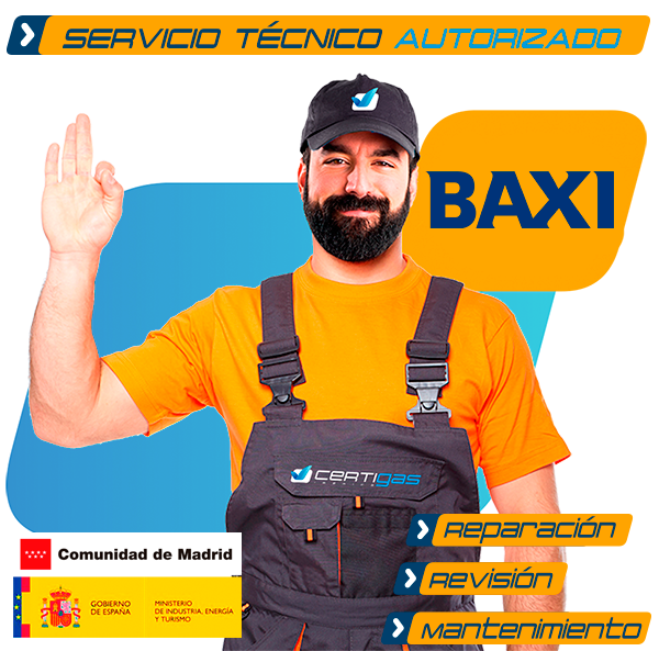 servicio técnico calderas baxi en madrid