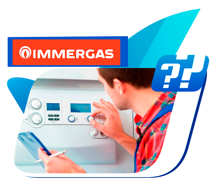 reparación de averías en calderas Immergas en Toledo