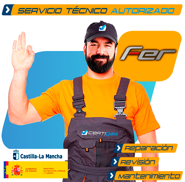 servicio técnico calderas Fer en Toledo
